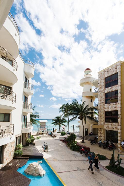 Ocean Front Corto Maltes 104 In Downtown Lägenhet Playa del Carmen Exteriör bild